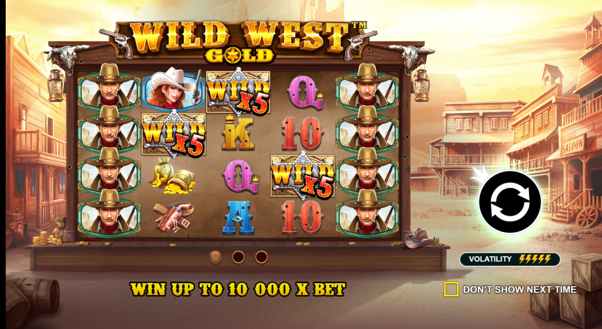 Cara Bermain Slot Wild West Gold Pragmatic